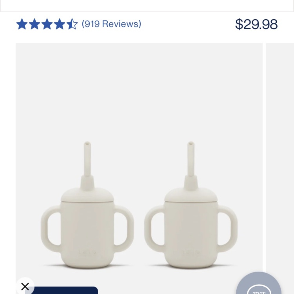 2 pack lalo cups - little cup